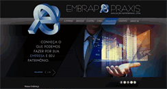 Desktop Screenshot of embrappraxis.com.br