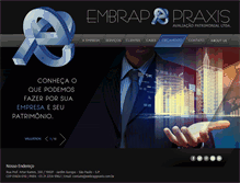 Tablet Screenshot of embrappraxis.com.br